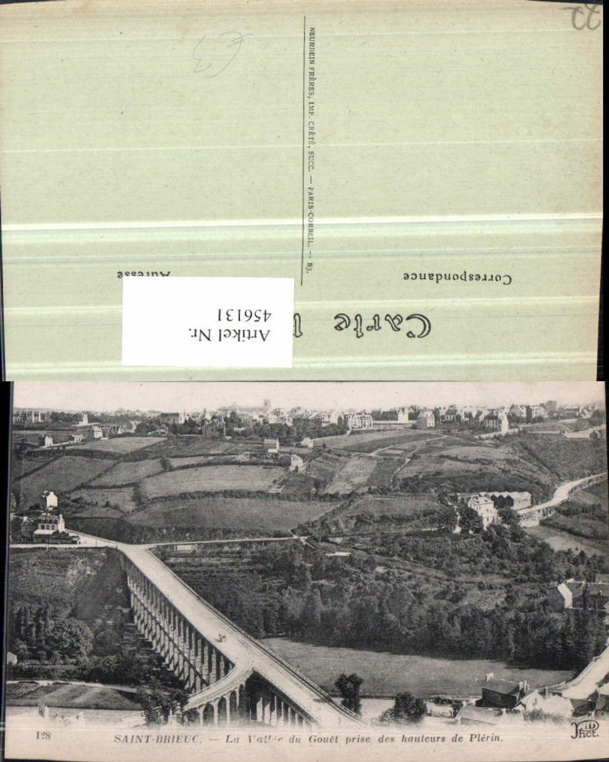 456131,Bretagne Cote-Amor Saint-Brieuc Vallee du Gouet Totale Brücke