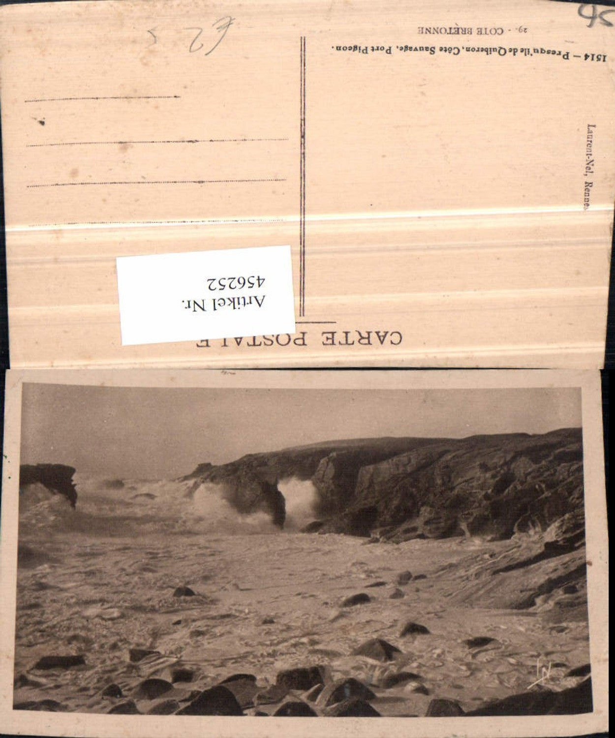 456252,Bretagne Morbihan Quiberon Cote Sauvage Küste