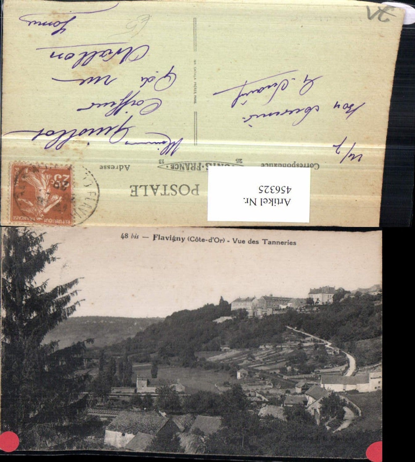 456325,Burgund Cote-Or Falvigny Vue des Tanneries Teilansicht