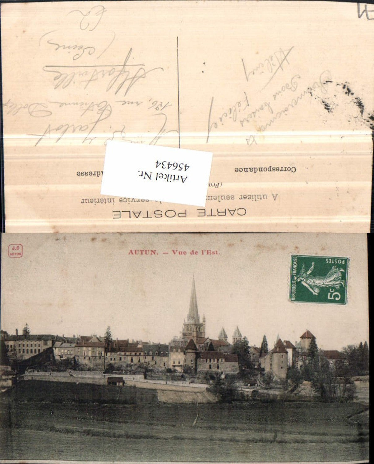 456434,Burgund Saone-et-Loire Autun Teilansicht