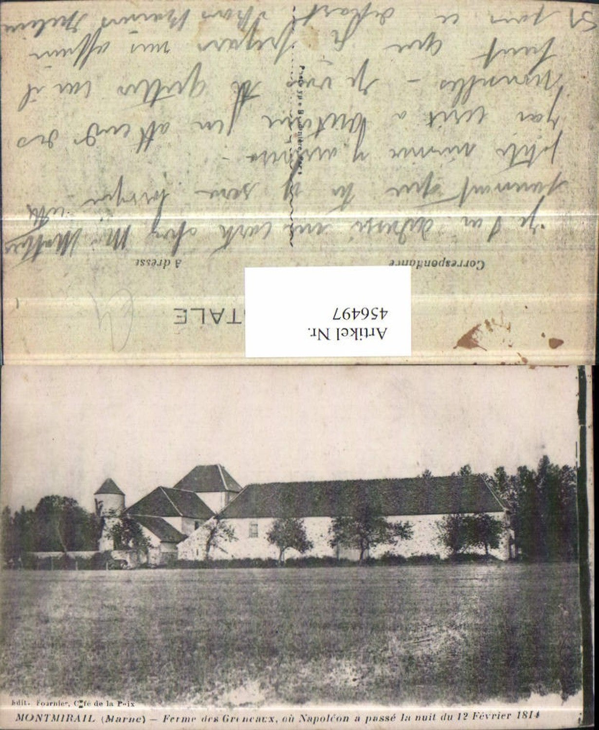 456497,Champagne-Ardenne Marne Montmirail Ferme des Greneaux Gebäude