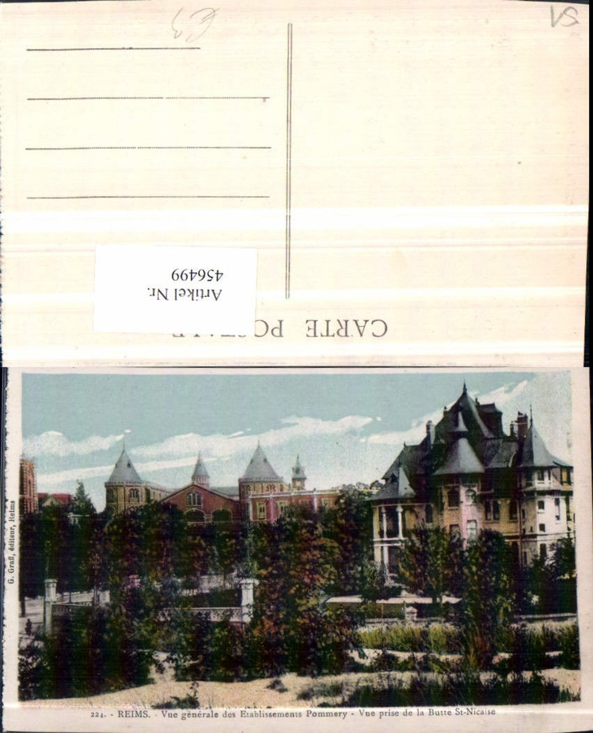 456499,Champagne-Ardenne Marne Reims Etablissements Pommery