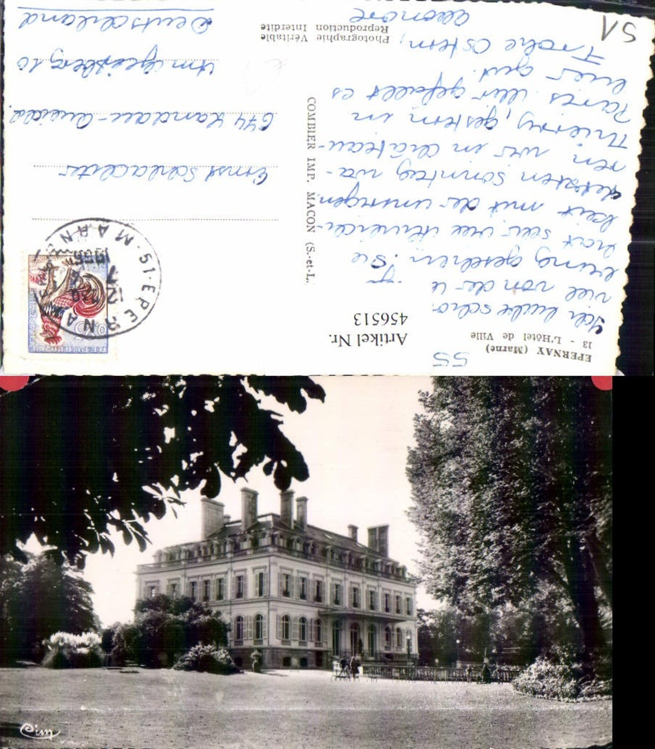 456513,Champagne-Ardenne Marne Epernay Hotel de Ville Rathaus