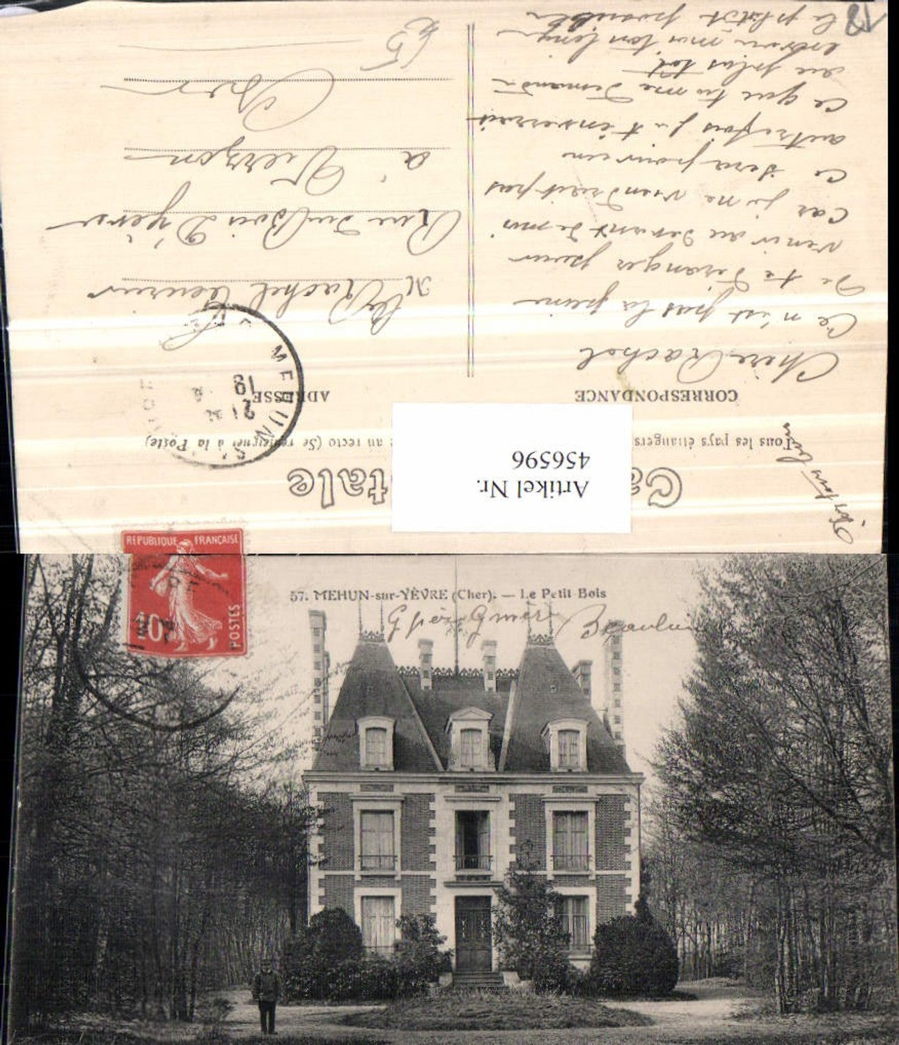 456596,Centre Cher Mehun-sur-Yevre Le Petit Bois Villa