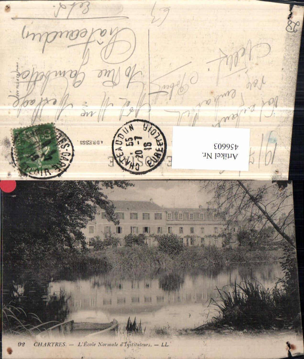 456603,Centre Eure-et-Loire Chartres Ecole Normale Instituteurs School