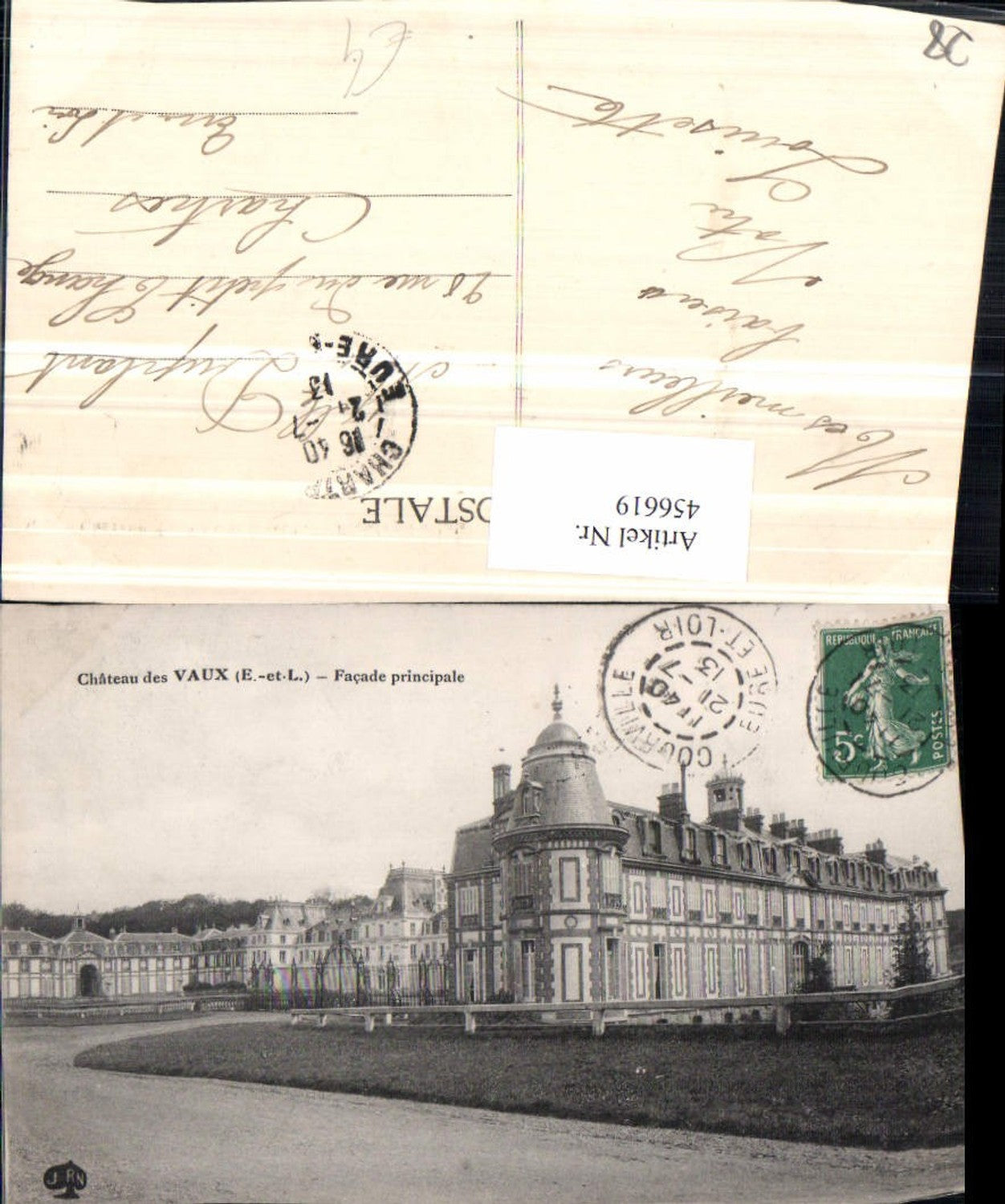 456619,Centre Eure-et-Loire Chateau des Vaux Castle