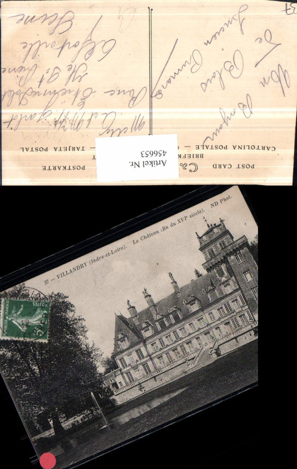 456653,Centre Indre-et-Loire Villandry Le Chateau Schloss