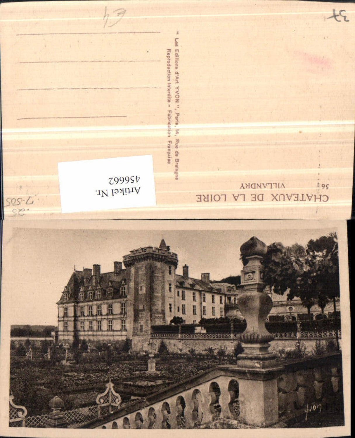456662,Centre Indre-et-Loire Villandry Chateau Schloss