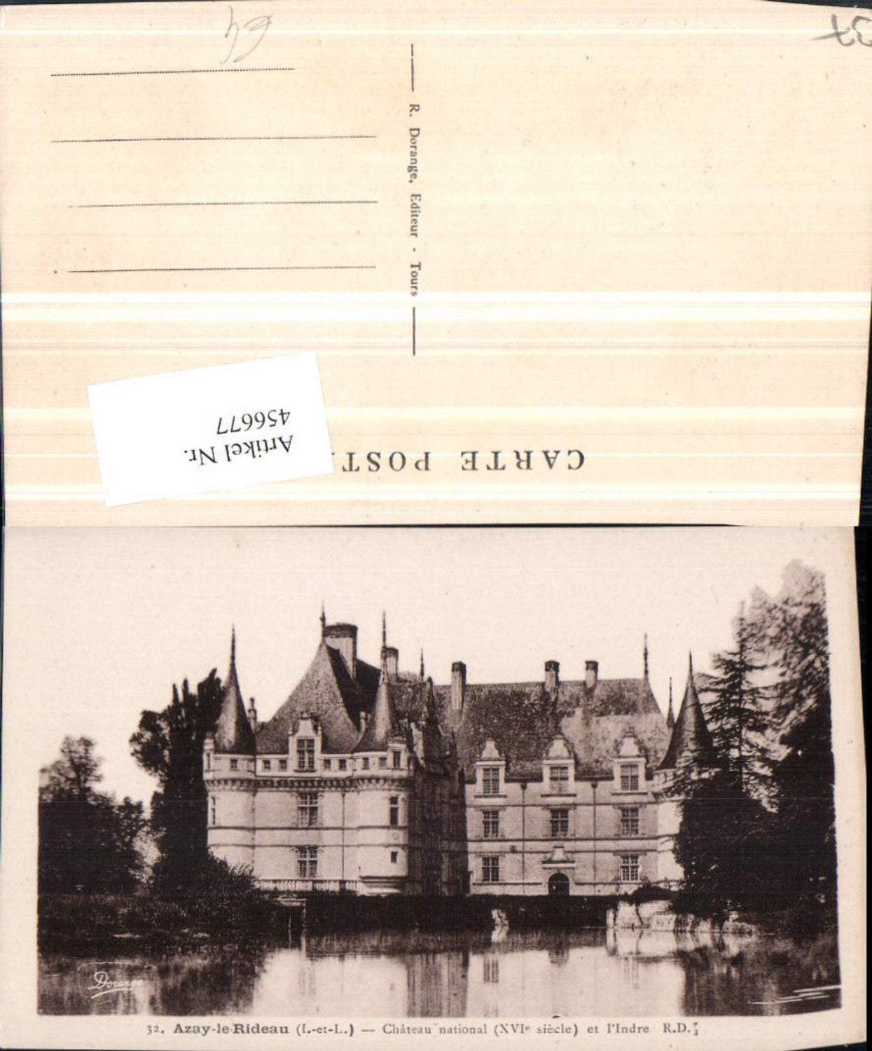 456677,Centre Indre-et-Loire Azay-le-Rideau Chateau national Schloss