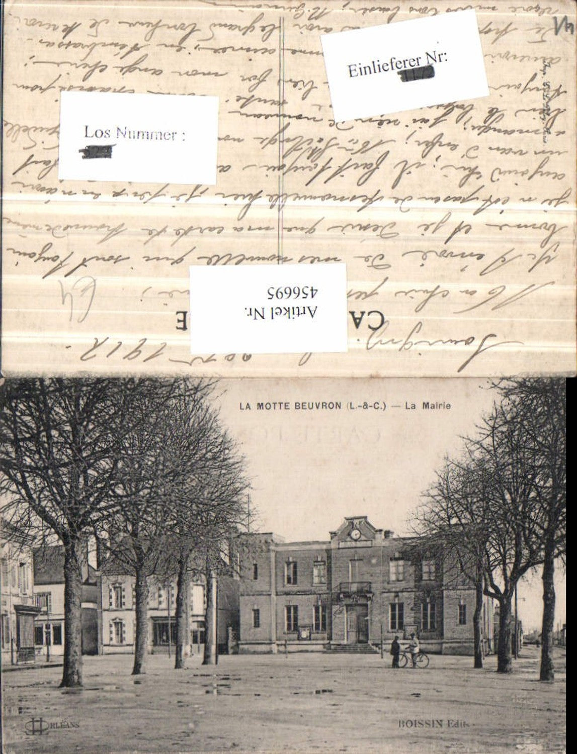 456695,Centre Loire-et-Cher La Motte Beuvron La Mairie Rathaus