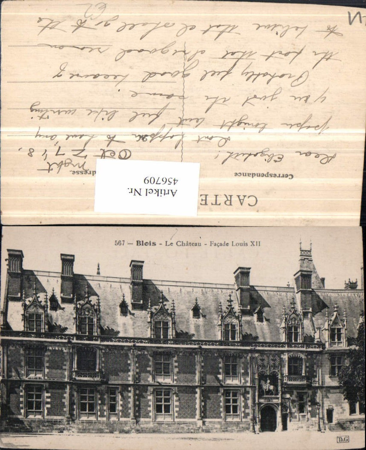 456709,Centre Loire-et-Cher Blois Le Chateau Schloss