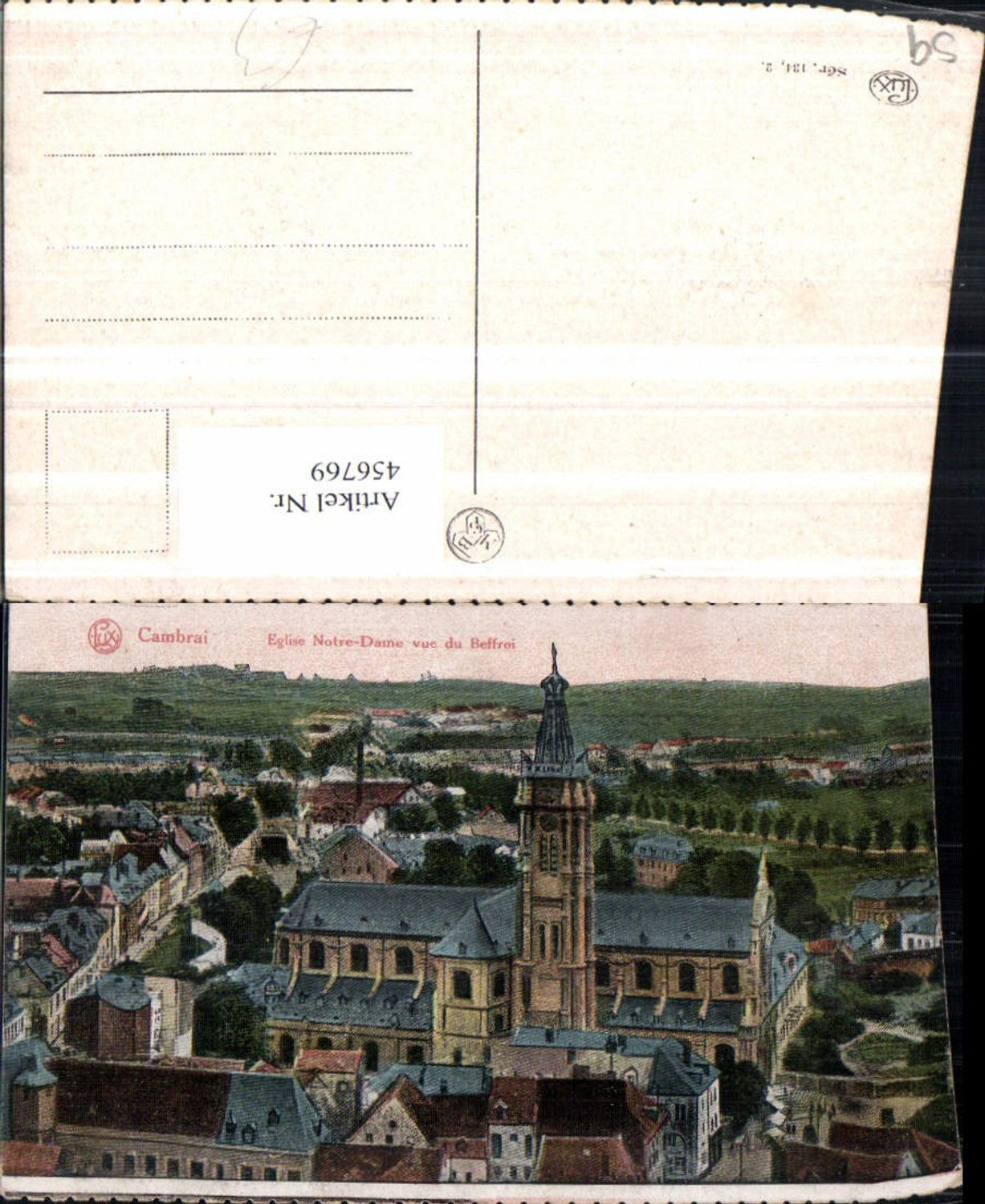456769,Nord-Pas-de-Calais Nord Cambrai Eglise Notre-Dame Kirche