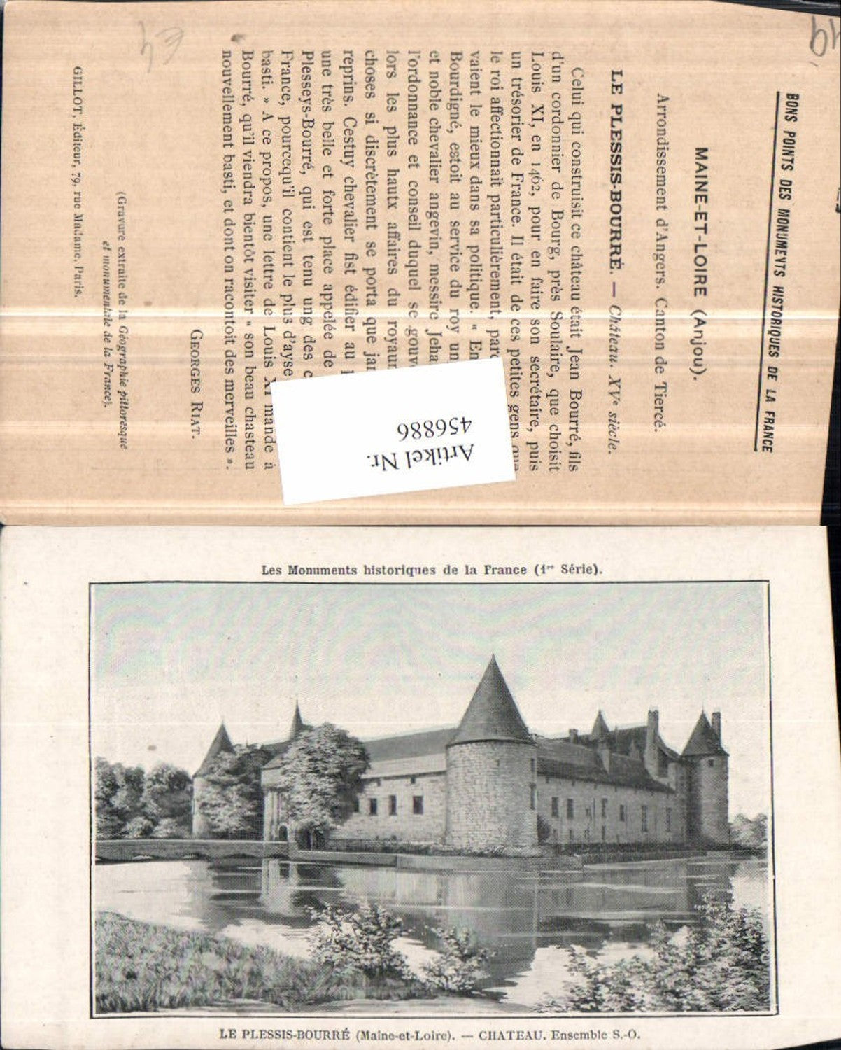 456886,Pays de la Loire Maine-et-Loire Le Plessis-Bourre Chateau Schloss