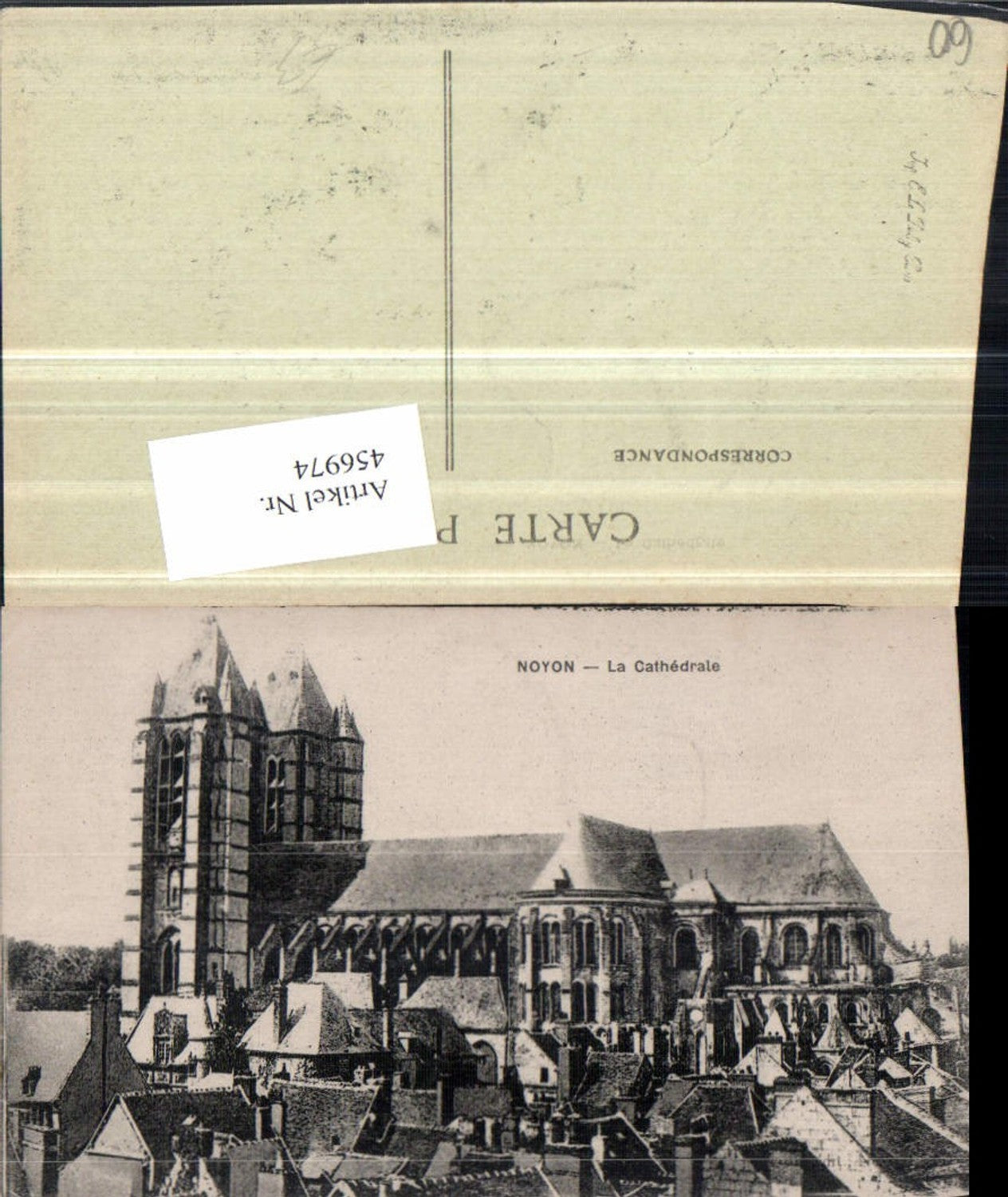 456974,Picardie Oise Noyon La Cathedrale Church