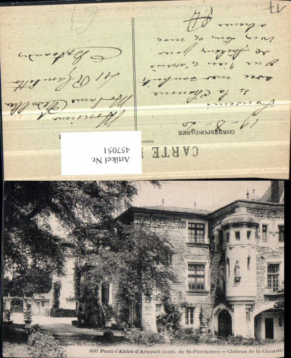 457051,Poitou-Charentes Charente-Maritime Pont-l'Abbe-d'Arnoult Chateau Schloss