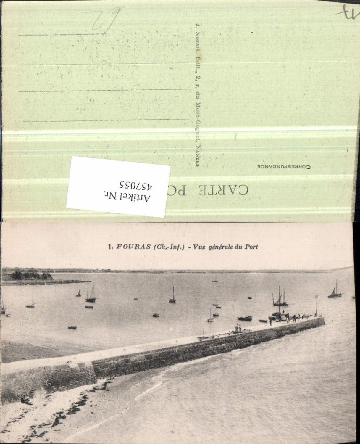 457055,Poitou-Charentes Charente-Maritime Fouras Port Hafen Boote