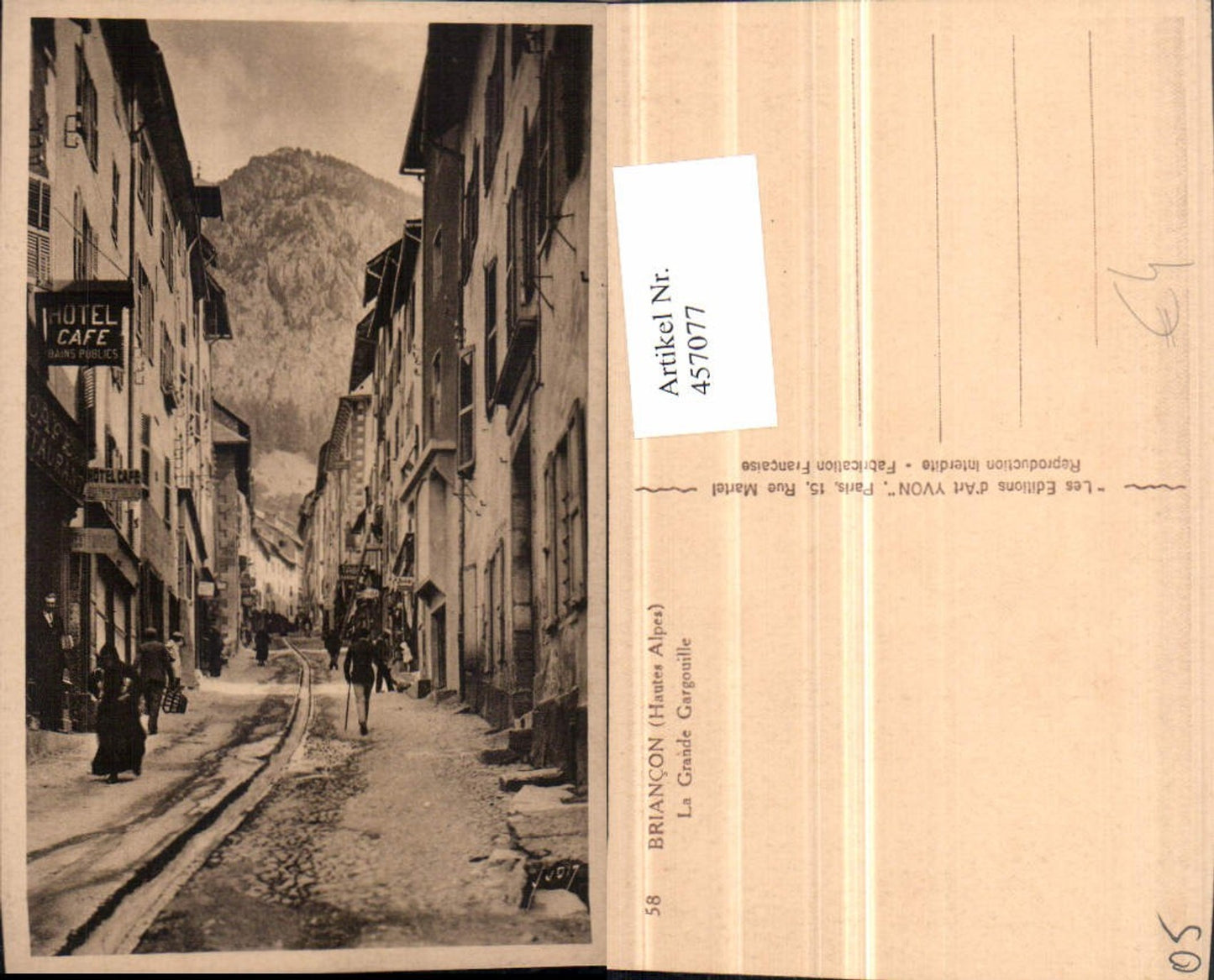 457077,Provence-Alpes-Cote-Azur Hautes-Alpes Briancon Grande Gargouille Gasse
