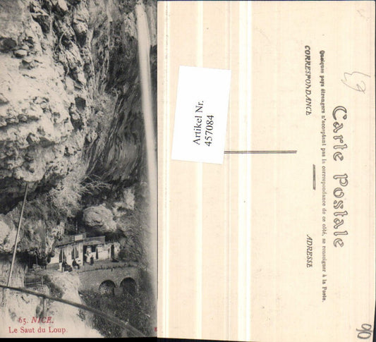 457084,Provence-Alpes-Cote-Azur Alpes-Maritimes Nice Nizza Saut du Loup Wasserfall