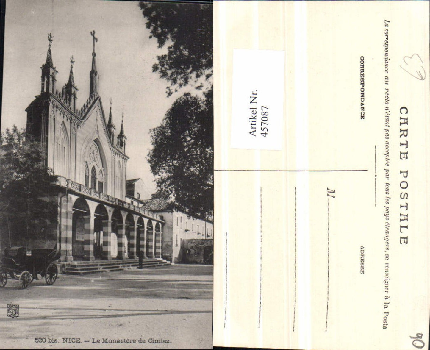 457087,Provence-Alpes-Cote-Azur Alpes-Maritimes Nice Nizza Monastere Cimiez
