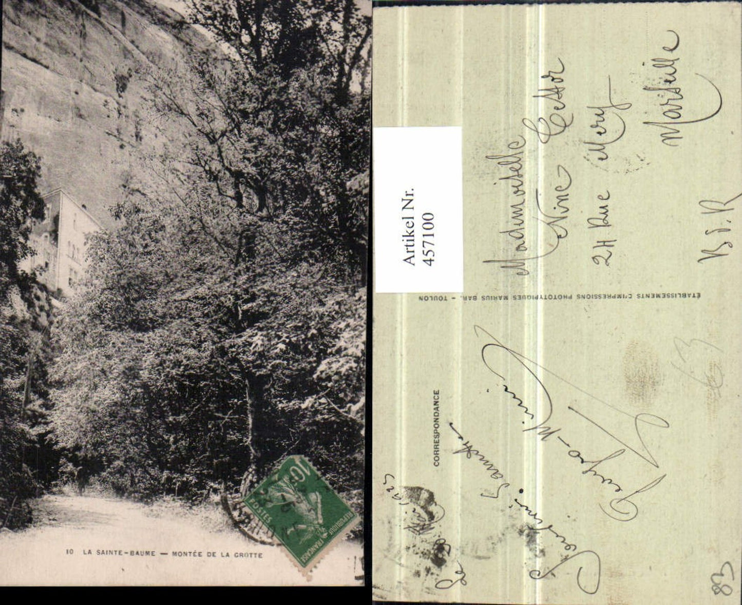 457100,Provence-Alpes-Cote-Azur Var Sainte-Baume Montee de la Grotte