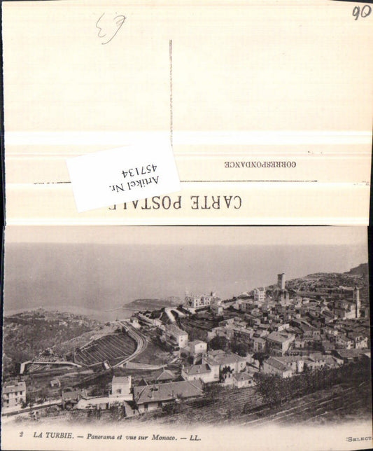 457134,Provence-Alpes-Cote-Azur Alpes-Maritimes La Turbie Panorama Totale