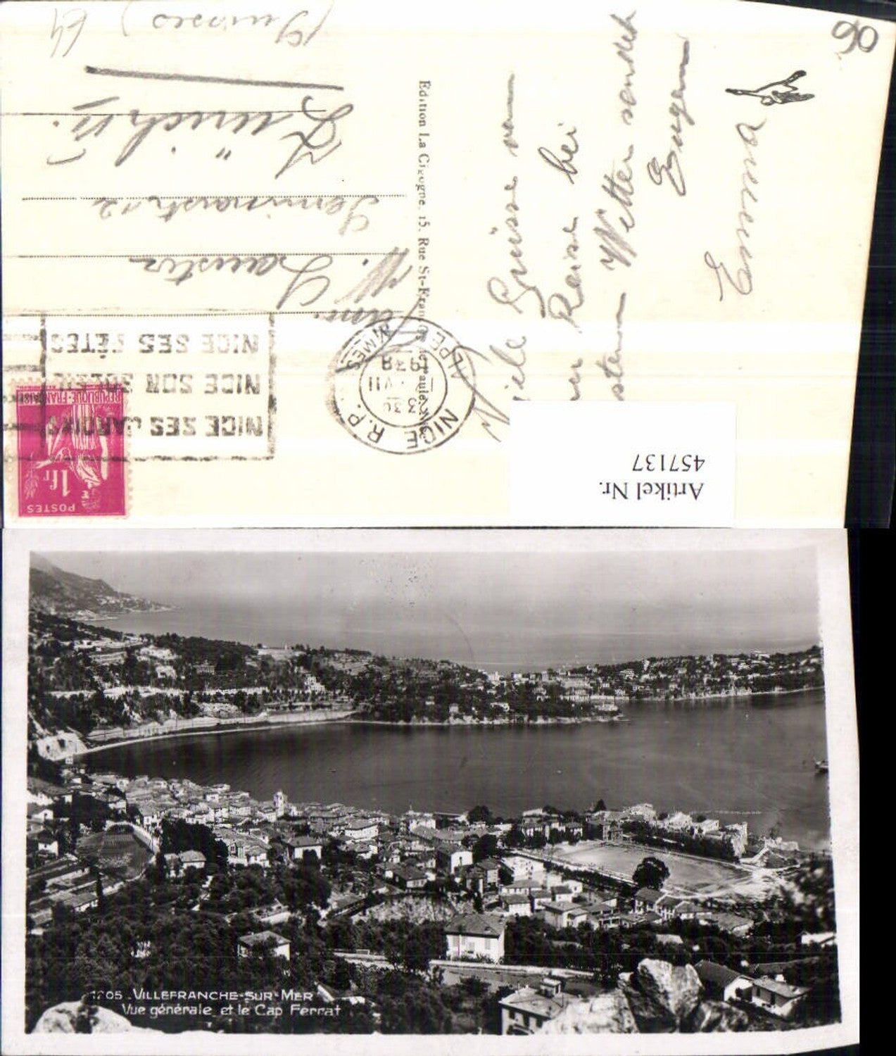 457137,Provence-Alpes-Cote-Azur Alpes-Maritimes Villefranche-sur-Mer Totale