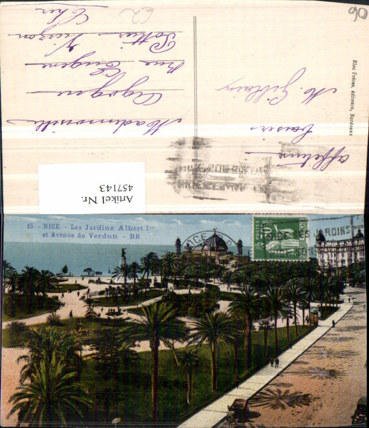 457143,Provence-Alpes-Cote-Azur Alpes-Maritimes Nice Nizza Jardins Albert Park