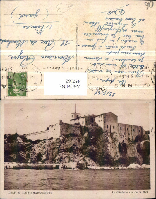 457162,Provence-Alpes-Cote-Azur Alpes-Maritimes Ile-Ste-Marguertie Citadelle Festung
