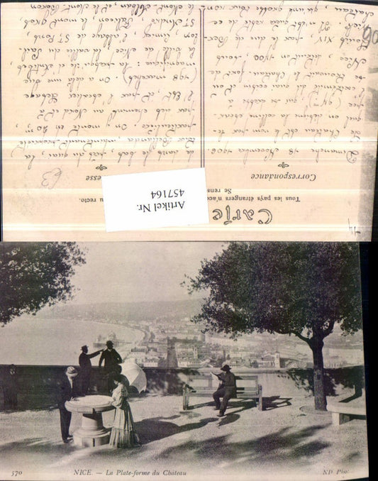 457164,Provence-Alpes-Cote-Azur Alpes-Maritimes Nice Nizza Plate-forme Tisch