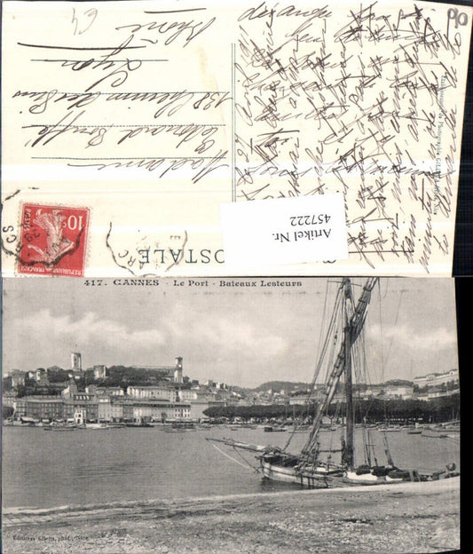 457222,Provence-Alpes-Cote-Azur Alpes-Maritimes Cannes Port Bateaux Lesteurs Hafen