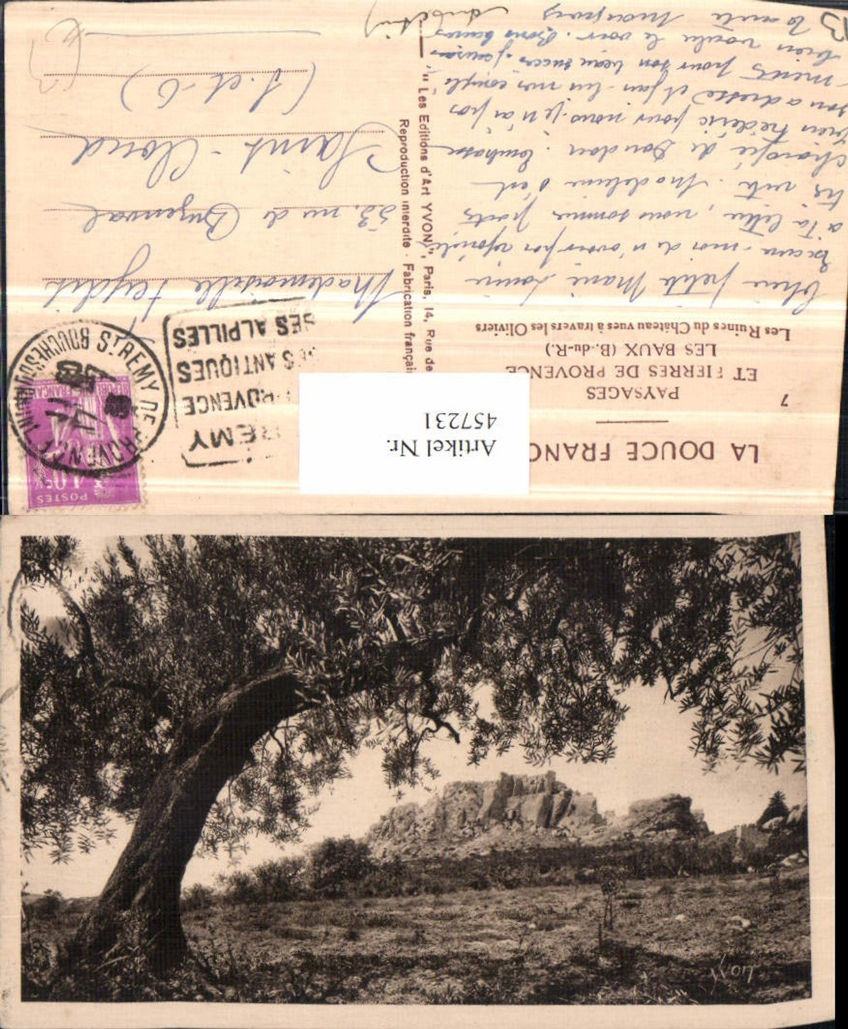 457231,Provence-Alpes-Cote-Azur Bouches-du-Rhone Les Baux Ruines du Chateau