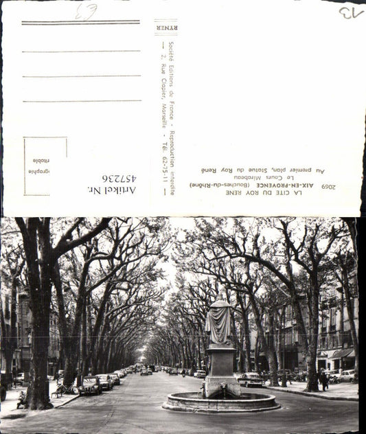 457236,Provence-Alpes-Cote-Azur Bouches-du-Rhone Aix-en-Provence Cours Mirabeau