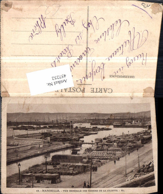 457252,Provence-Alpes-Cote-Azur Bouches-du-Rhone Marseille Joliette Hafen