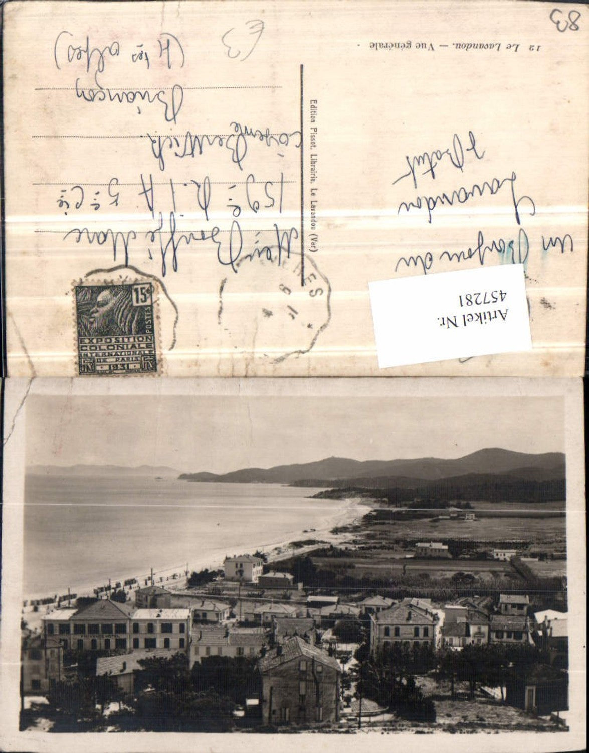 457281,Provence-Alpes-Cote-Azur Var Lavandou Vue generale Teilansicht