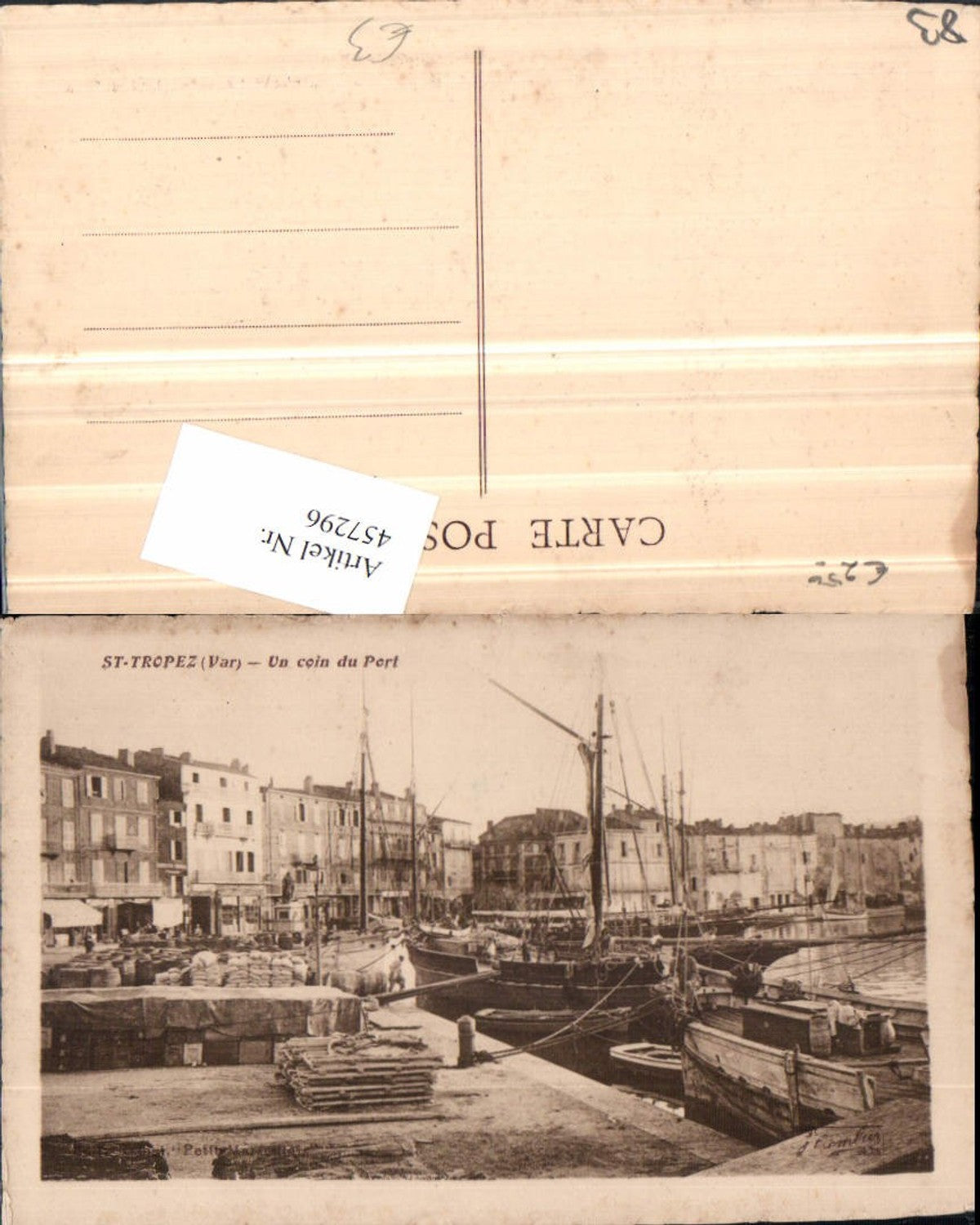 457296,Provence-Alpes-Cote-Azur Var St-Tropez Port Hafen Boote