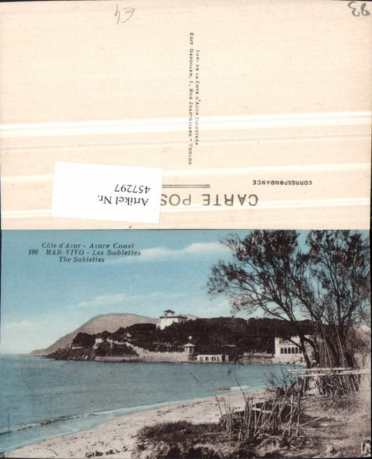457297,Provence-Alpes-Cote-Azur Var Mar-Vivo Sablettes Strand Küste