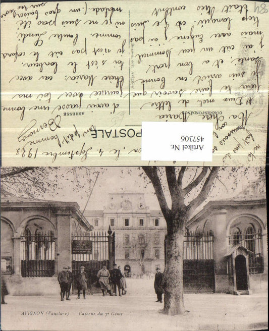 457306,Provence-Alpes-Cote-Azur Vaucluse Avignon Caserne 7 Genie Kaserne