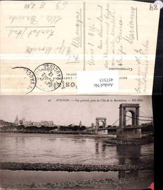 457315,Provence-Alpes-Cote-Azur Vaucluse Avignon Teilansicht Brücke