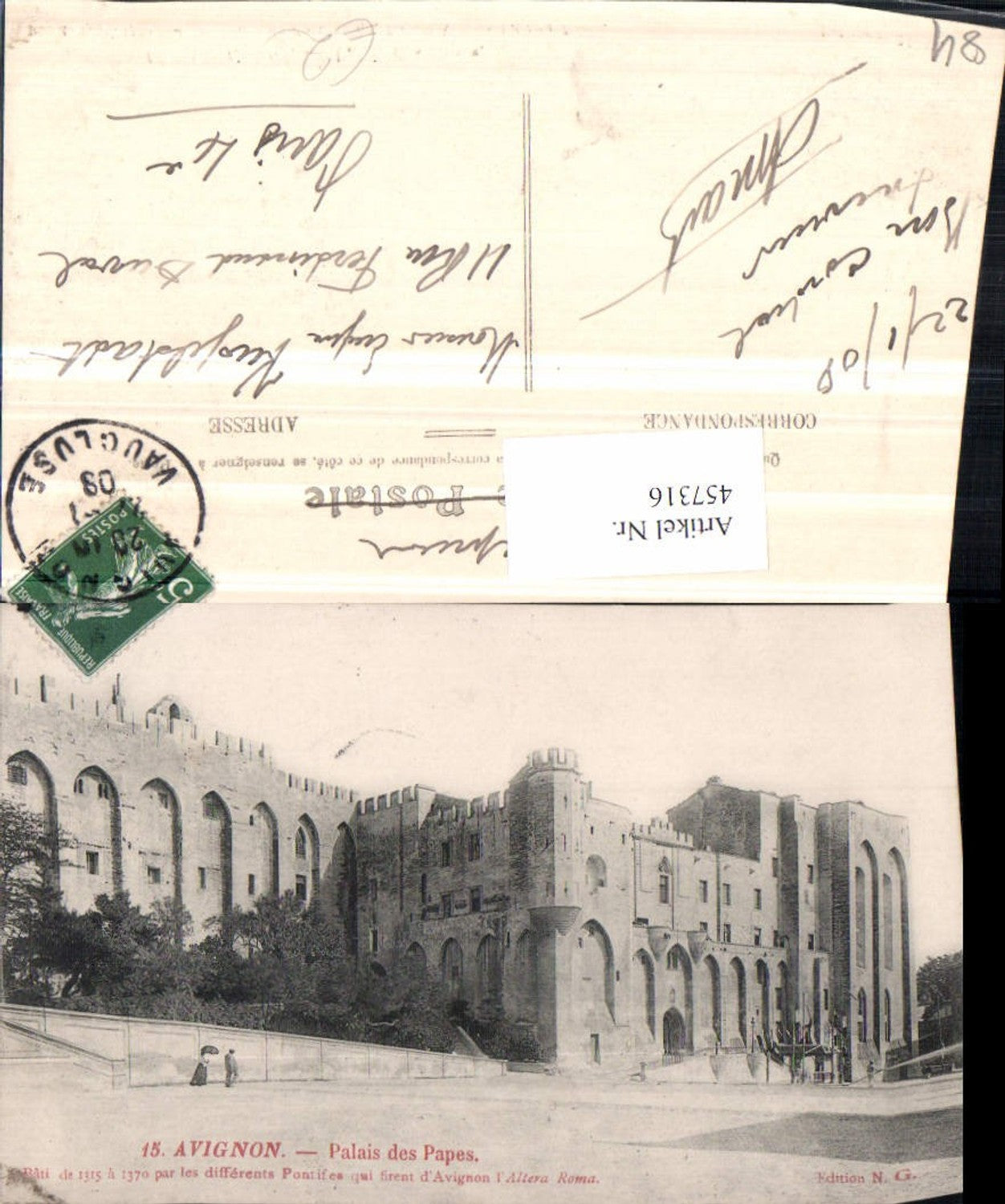 457316,Provence-Alpes-Cote-Azur Vaucluse Avignon Palais des Papes Palast