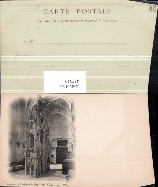 457319,Provence-Alpes-Cote-Azur Vaucluse Avignon Tombeau Pape Jean XXII Grabmal