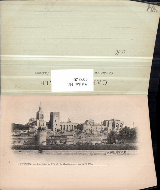457320,Provence-Alpes-Cote-Azur Vaucluse Avignon Vue prise Ile Barthelasse Teilansicht