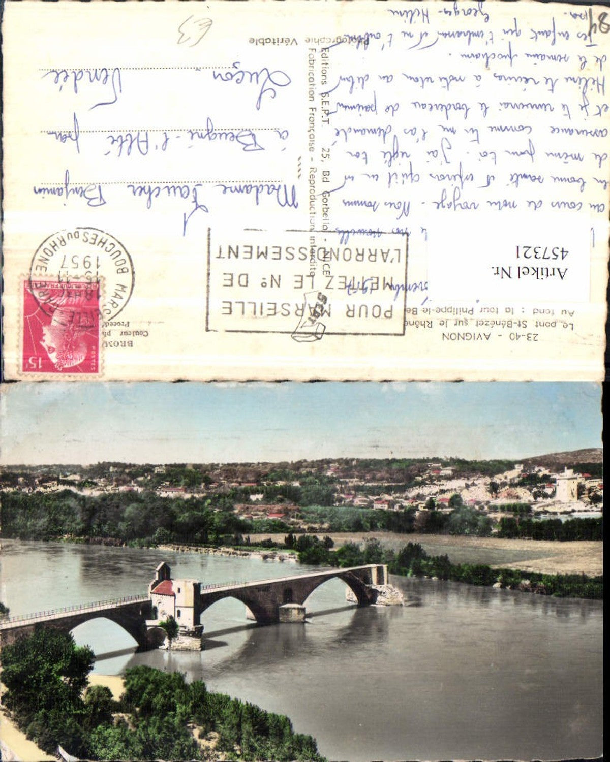 457321,Provence-Alpes-Cote-Azur Vaucluse Avignon Pont St-Benezet Brücke