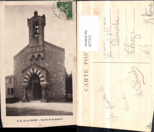 457331,Rhone-Alpes Drome Notre-Dame de la Roche Chapelle Kapelle