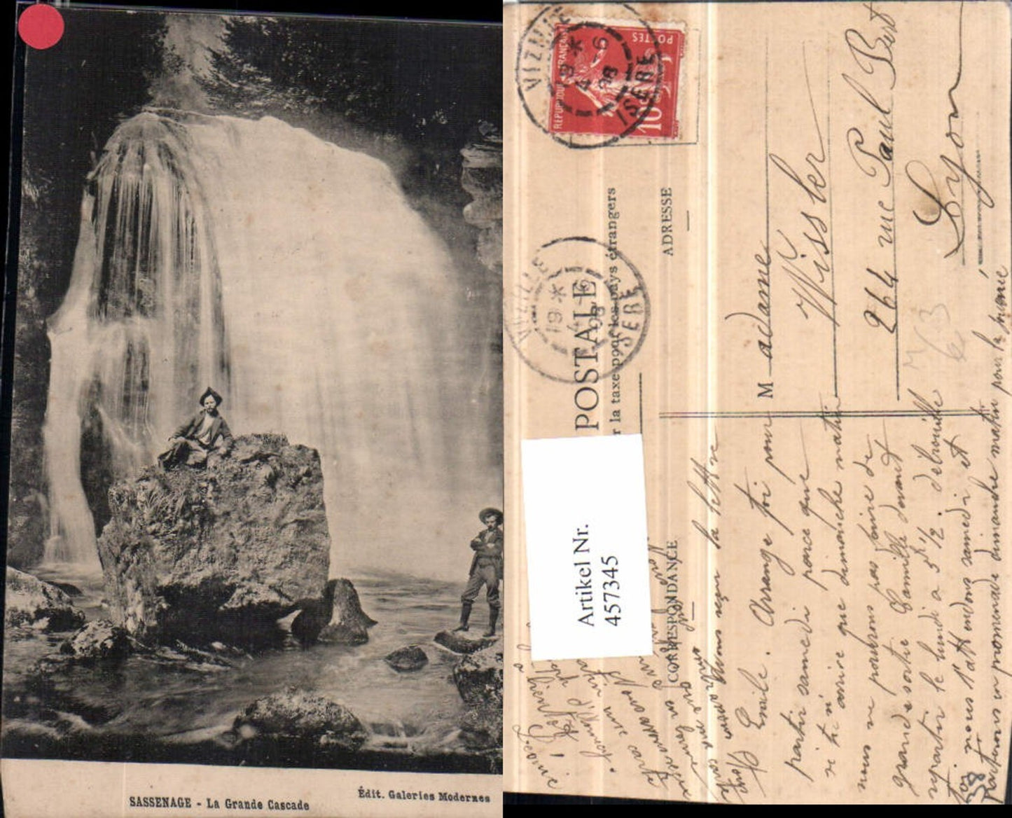 457345,Rhone-Alpes Isere Sassenage Grande Cascade Wasserfall