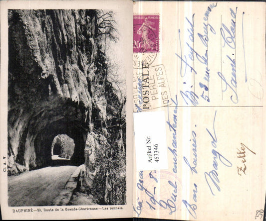 457346,Rhone-Alpes Isere Route de la Grande Chartreuse Tunnels