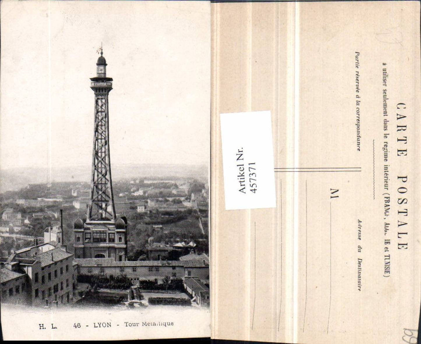 457371,Rhone-Alpes Rhone Lyon Tour Metallique Turm