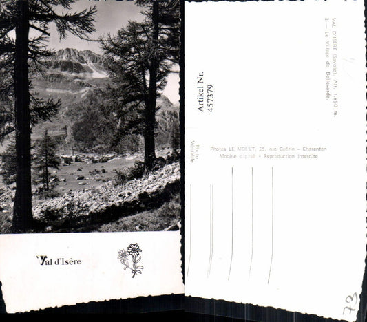 457379,Rhone-Alpes Savoie Val d'Isere Totale Bergkulisse