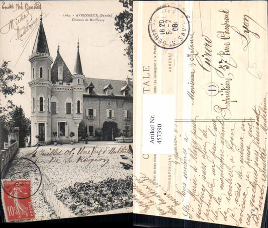 457390,Rhone-Alpes Savoie Avressieux Chateau Monfleury Schloss
