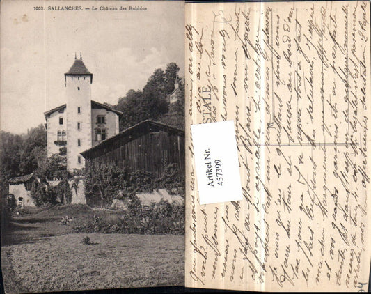 457399,Rhone-Alpes Haute-Savoie Sallanches Chateau Rubbins Schloss