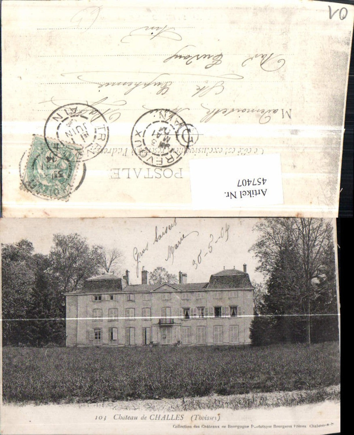 457407,Rhone-Alpes Ain Thoissey Chateau de Challes Schloss